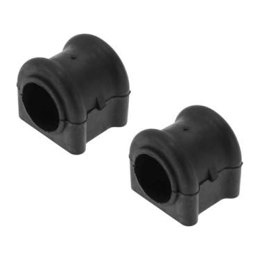 Imagem de A ABSOPRO No.K7384 Kit de bucha de barra oscilante estabilizadora frontal esquerda dianteira direita para DODGE DURANGO 2000-2002 Kit de suspensão de borracha preto 2 peças