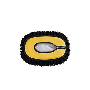 Imagem de Pincel de Lavagem Carro com Mop Limpeza Cerdas Macias Scratch- Suprimentos para Caminhão SUV Pickup Remoção Residencial Uso Duplo Secagem Úmida High- Chenille Esponja Macia Integrada Leve Trabalho Fin