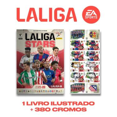 Imagem de LA LIGA STARS 2025/26 - Álbum Oficial Completo Com 380 Figurinhas
