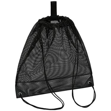 Imagem de Mochila de ombro portátil de basquete multifuncional com cordão de puxar