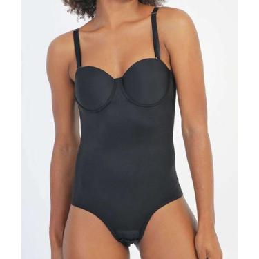 Imagem de Body Feminino Modelador Multifuncional Marisa-81758, Preto, 48