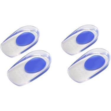 Imagem de Protetor de Calcanhar em Gel Silicone, Unissex, para Sapatos e Tênis