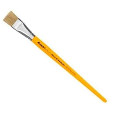 Imagem de Pincel Artesanato 20mm Roma Para Tinta à óleo E Escolar