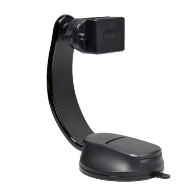 Imagem de YNIBST Suporte para walkie talkie para carro com ventosa, suporte de rádio bidirecional com braço flexível, para rádio portátil Motorola Talkabout Yaesu Kenwood BaoFeng