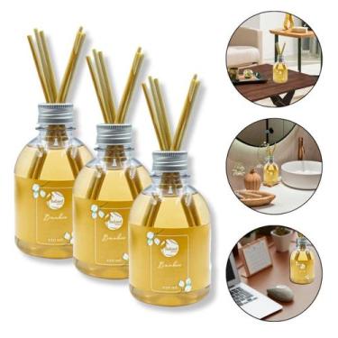 Imagem de Kit 3 Aromatizador De Ambiente Pantanal Aromas Bamboo 270Ml