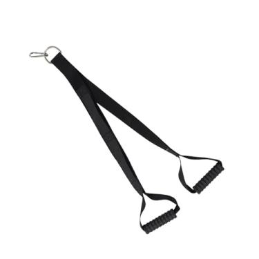 Imagem de oshhni Aparelho de ginástica profissional portátil para treinamento de tríceps com cabo e mosquetão, ideal para homens e mulheres, Style B