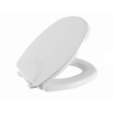 Imagem de Assento Sanitário Fast Branco Tampa para Vaso Deca Almofadado - ASTRA