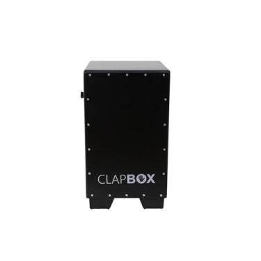 Imagem de Clapbox Cajon pequeno (tamanho pequeno) - NÃO FEITO NA CHINA - 3 armadilhas internas | Marca de cajon mais popular online (preto)