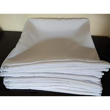 Imagem de 10 Capas De Almofadas 40x40 Para Sublimação Branca