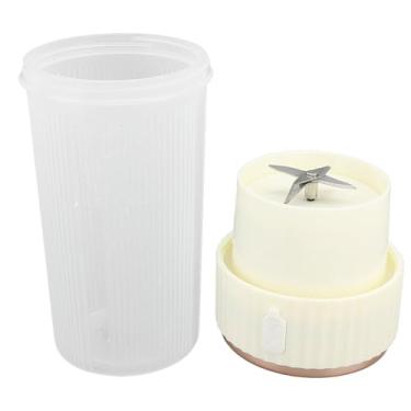 Imagem de Asixxsix Copo Liquidificador, 300ml 1500mAh USB Recarregável Sem Fio 22000rpm Liquidificador Portátil Com Lâminas 3D de Aço Inoxidável para Shakes, Sucos, Smoothies, Misturas de