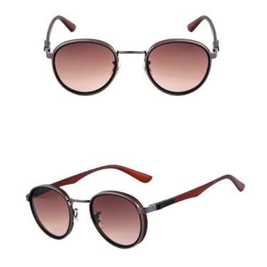 Imagem de VFDHN Óculos de Sol Ovais da Moda para Homens, Luxo Retrô Vintage, Femininos e Modernos (3)