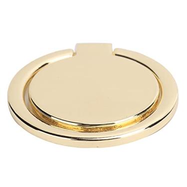 Imagem de Estink Suporte de Anel de Telefone, Aperto de Telefone de Metal de Adsorção Forte Com Rotação de 360 ​​°, Universal para Telefones Celulares e Tablets Suporte Magnético para Carro (Dourado)