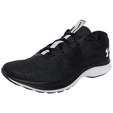 Imagem de Under Armour Charged Bandit 7 Tênis de corrida masculino, Preto/branco, 40