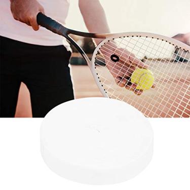 Imagem de Naroote Fita Adesiva para Raquete de Badminton, Absorção de Suor Antiderrapante, Sensação Macia e Respirável para Jogadores de Tênis e Entusiastas de Badminton, Branca 10m X 1,18" (Branco)