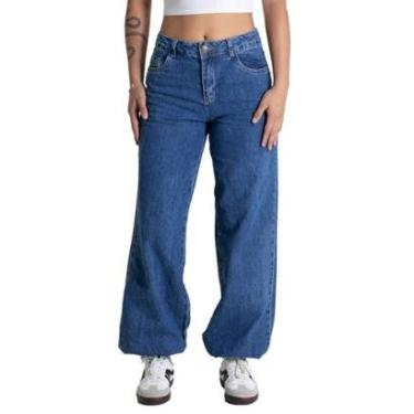 Imagem de Calça Jeans Sawary Balonê - 281395 - Azul médio 44-Feminino