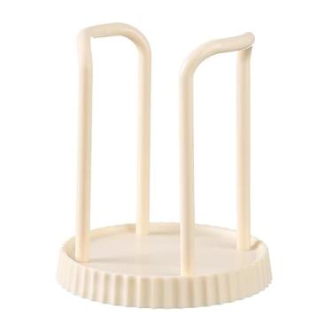 Imagem de Dispensador de copos de papel, suporte multifuncional para copos descartáveis, organizador de armazenamento de xícaras de café e chá para casa, cozinha, escritório, bancada