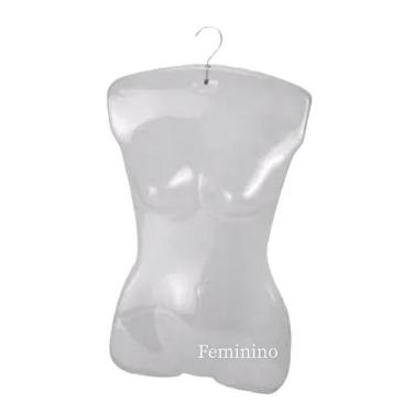 Imagem de 02 Cabide Collant Busto Pvc Fem - Biquíni Maiô Lingerie - LL Expositor