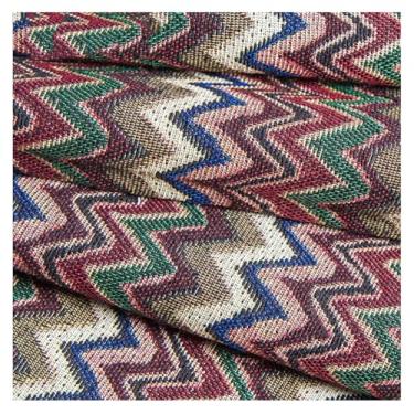 Imagem de Tecido étnico, geométrico boêmio padrão abstrato decorativo para costura saco de roupas toalha de mesa sofá travesseiro DIY artesanato0.5x1.5m(1#,1.5x2m/4.9x6.5ft)