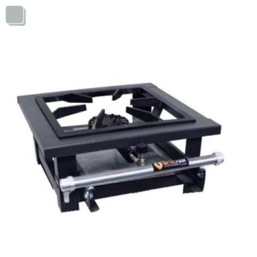 Imagem de Fogão Industrial Bancada Alta Pressão De Mesa 1 Boca - Metalfour