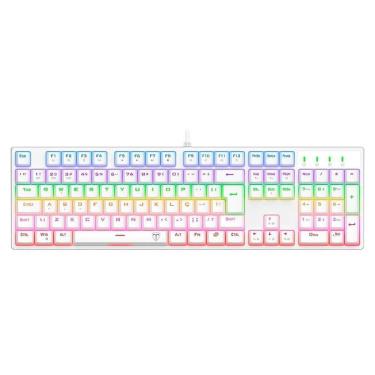 Imagem de Teclado Mecânico Gamer T-Dagger Rebel, RGB, Full Size, Switch Dust-proof Marrom, USB, ABNT2-Unissex