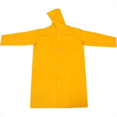 Imagem de Capa De Chuva Forrada Brascamp Amarela Media 4712