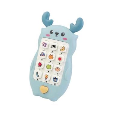Imagem de Brinquedo Telefone Para Bebês Com Música E Sons, Mordedor Simulador, B