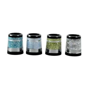 Imagem de YIJU Conjunto de 4 peças de ponteiras de golfe, acessórios para reparo, tampas de borracha, adaptadores de substituição para hastes de tacos de golfe,