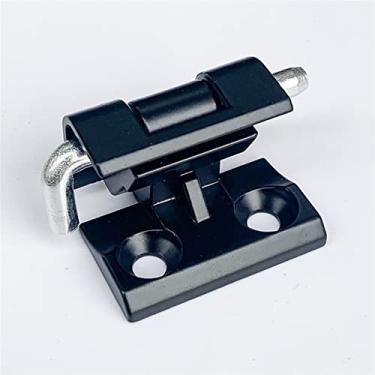 Imagem de Dobradiças de liga de zinco dobradiça de rolamento de porta removível oculta parafuso de barril dobradiça interna para caixa de controle de interruptor hardware de armário elétrico