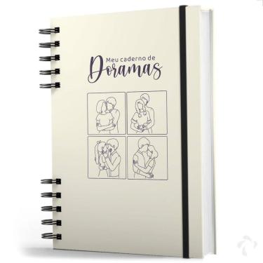 Imagem de Nisti Print Caderno Diário De Doramas Resenhas Forever Rosa