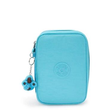 Imagem de Estojo Kipling 100 Pens Azul-Turquesa-Unissex