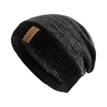 Imagem de Gorro De Inverno Unissex Quente De Tricô Para Homens E Mulheres, Estil