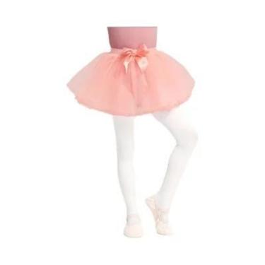 Imagem de Saia De Tutu De Balé Rosa E Branca Para Meninas, 4 Camadas De Tule Mac