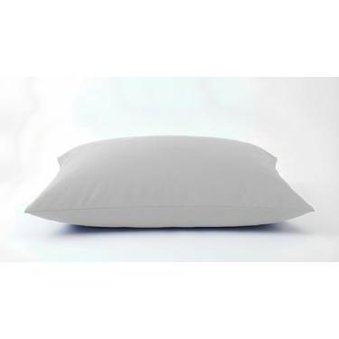 Imagem de 6 Fronha Avulsa Com Bainha 50 X 90 200 Fios 100% Algodão Cor Branco - 