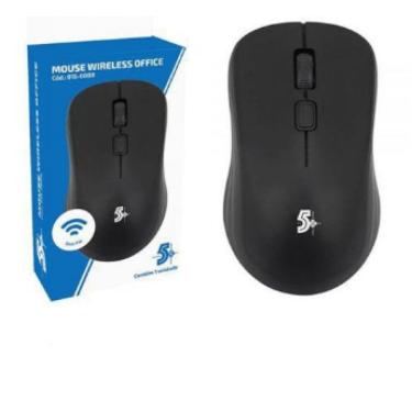 Imagem de Mouse S/ Fio Wireless 2.4Ghz Home Office 5+ - 015-0080