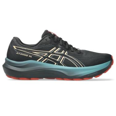 Imagem de ASICS Tênis de corrida masculino GT-2000 14, Preto/Apricot Crush, 40
