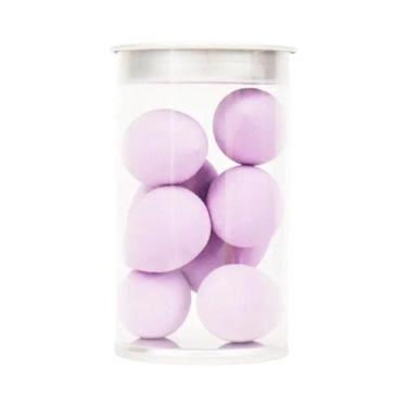 Imagem de Mini Esponjas De Maquiagem 8 Peças Com Caixa De Armazenamento Para Bas