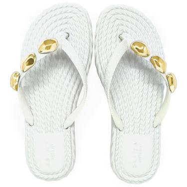 Imagem de Chinelo Feminino Conforto Casual Estilo Moderno Brizza Arezzo-Feminino