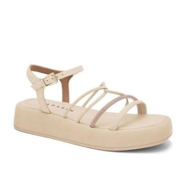 Imagem de Sandália Papete Com Strass Feminina Ramarim-Feminino