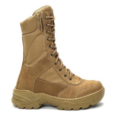 Imagem de Bota Coturno Couro legitimo Selva resistente durável padrão 2024 - Spe