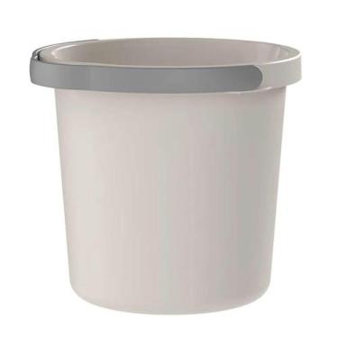 Imagem de Balde 8,5L Bico Direcionador Litros e Alça Anatômica Flow Bege Ou Limp