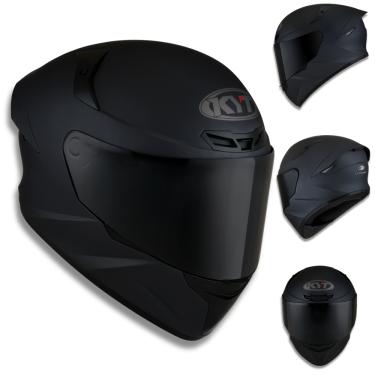 Imagem de Capacete KYT TT Course Plain Preto Fosco