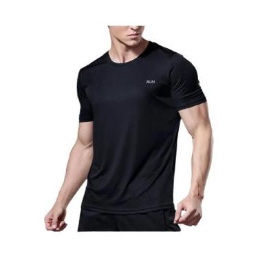 Imagem de Camiseta Masculina De Secagem Rápida E Respirável Para Corrida, Manga 