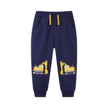 Imagem de Calças De Moletom Bordadas Para Meninos Outono Inverno, Moda Infantil,