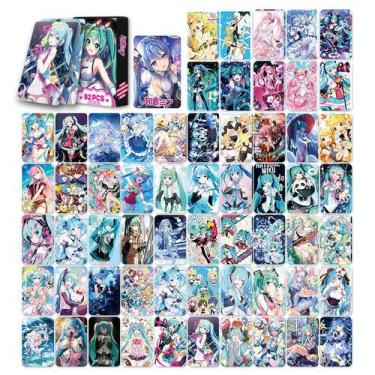 Imagem de Cartões postais Hatsune Miku Anime 92 unidades/pacote de papel de 5,5 