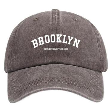 Imagem de Boné de beisebol Trucker lavado em algodão vintage com estampa do Broo