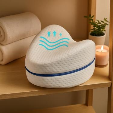 Imagem de Travesseiro Ortopédico Premium Para Pernas, Alívio De Dores Nas Costas, Joelhos E Quadril, Antialérgico, Marca VARENZIA