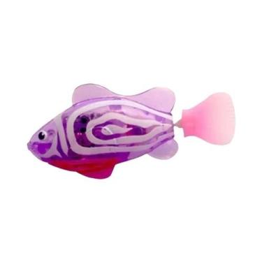Imagem de Brinquedo Interativo Indutivo Para Gatos, Robô Peixe Nadador, Peixe El