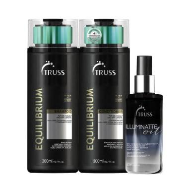 Imagem de Kit Truss Illuminatte Oil Shampoo e Condicionador Equilibrium (3 produ