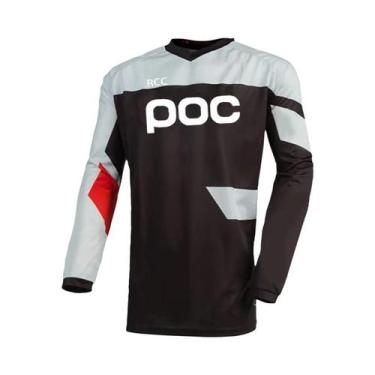 Imagem de Camisa De Ciclismo Masculina POC 2026 Para Motocross E Downhill, Roupa