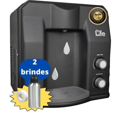 Imagem de Purificador Super água Alcalina Ionizada Gelada Ph 9,5 Redox-pral Negativo Flex He- Top...